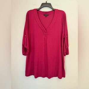 Lane Bryant Lightweight V Neck Tunic - Size 14/16